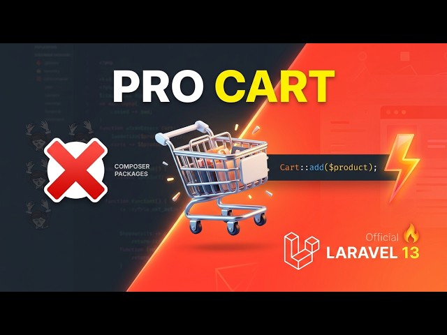 Shopping Cart in Laravel 13 Exclusively with FACADES and SERVICES (No packages)