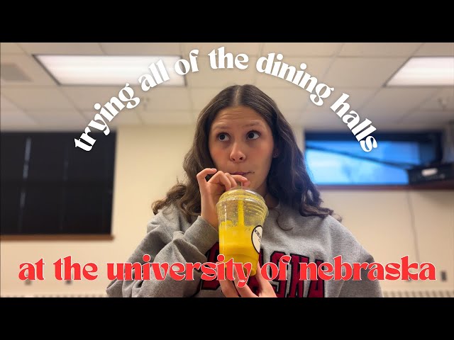 my honest review of every UNL dining hall…🍔🌮🥗