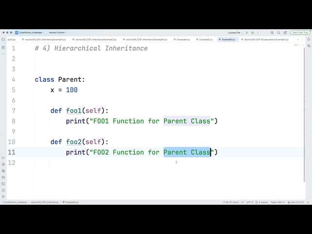 Hierarchical & Hybrid Inheritance in Python | OOP Concepts Explained | Python Tutorial | S2P