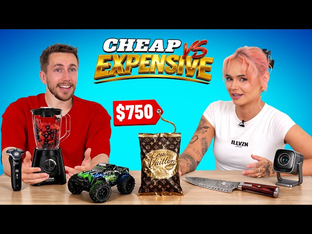 CHEAP VS EXPENSIVE CHALLENGE WITH TALIA!