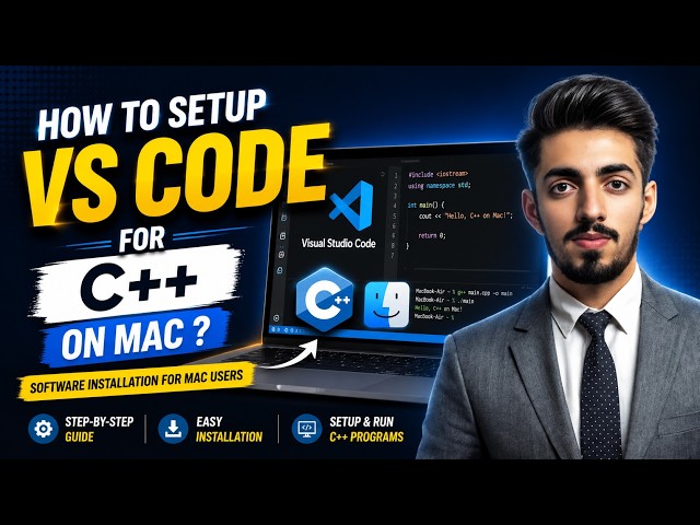 Install VS Code & C++ Compiler on Mac | Full Setup Guide 2026