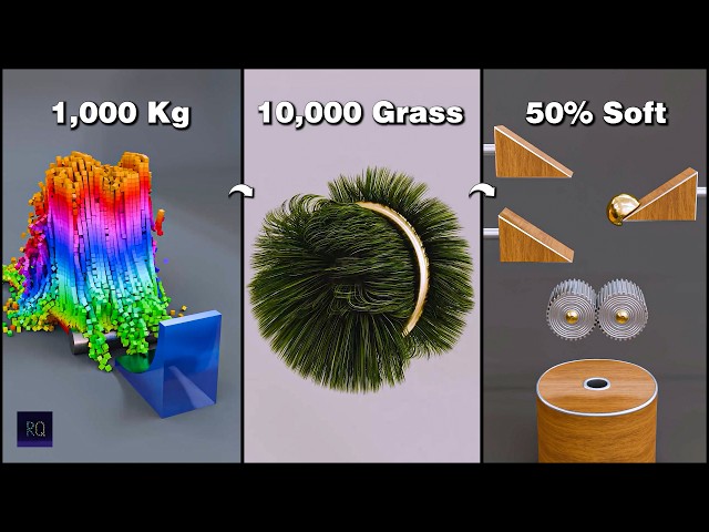 Ultimate compilation of 3DCG Physics Simulation | Part 01