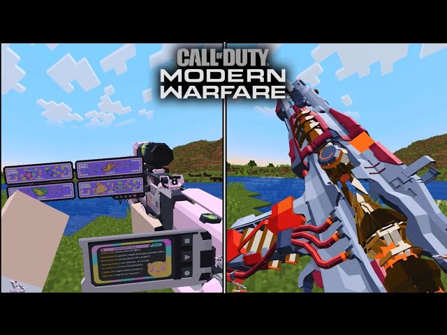 Update!! TACZ COD Guns Collection Mods For Minecraft Java 1.20.1