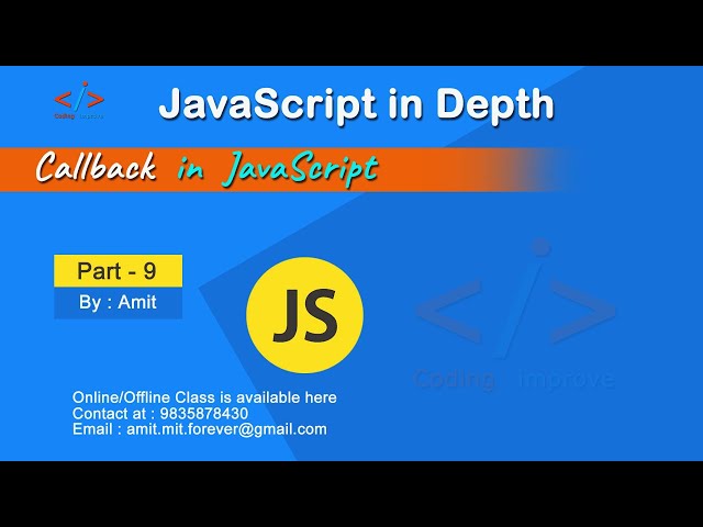 Callback in JavaScript