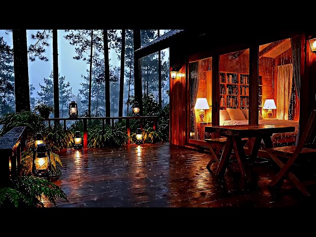 💤 Night Rain Sounds | Soothing Ambience for Deep Sleep, Insomnia Relief & Calm 🌙