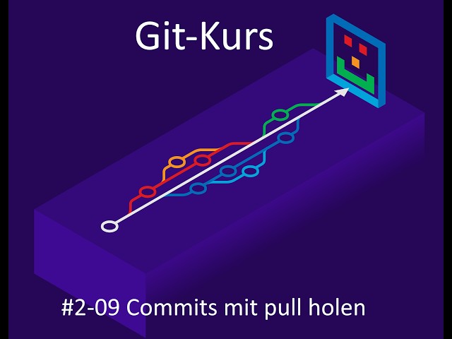 Git-Kurs - Kurseinheit 2 - Grundlegende Befehle - Video 09 - Commits mit pull holen