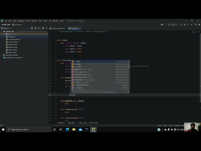 Circular Linked List with Python (PART - 1)