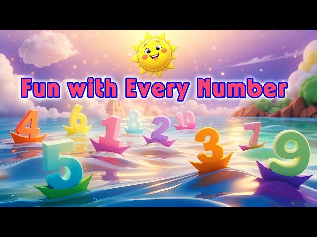 Fun with Every Number | 1 to 10 Counting for Kids | Learn Numbers with Music | Pinebells