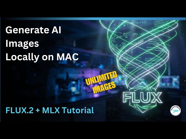 Free AI Image Generation with MLX and mflux (No GPU Rental)