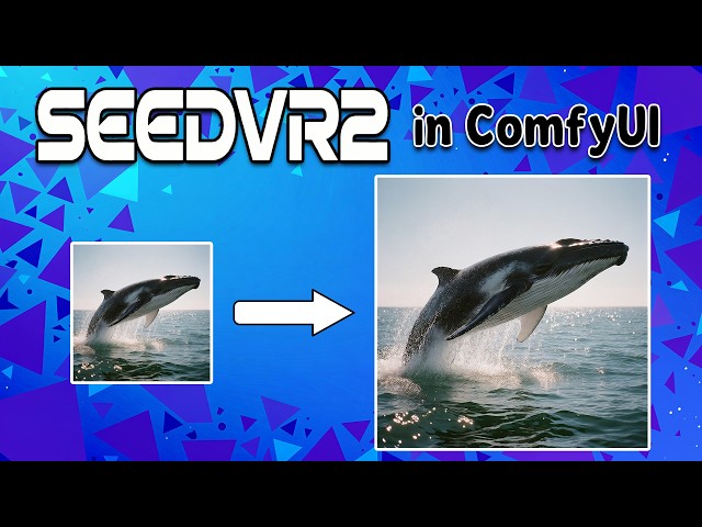This AI Upscaler is Incredible!   SeedVR2 in ComfyUI