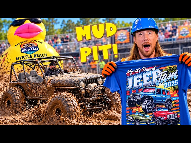 Can Handyman Hal Survive the Jeep Jam Mud Pit?!