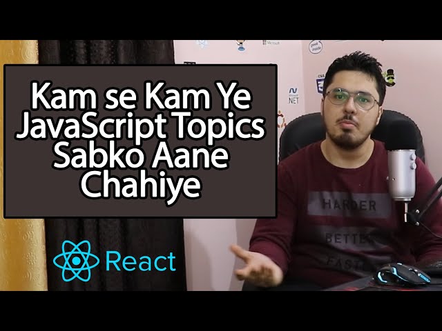 How much JavaScript is needed to learn React?