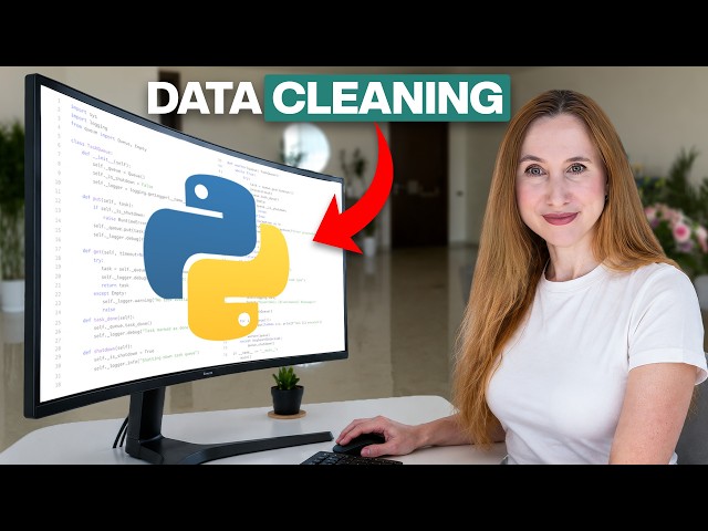 🧹Watch me CLEAN DATA in Minutes with Python (+10 Tips for Complex Datasets)