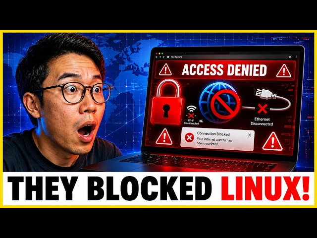 Why Linux Users Are Locked Out of the Internet