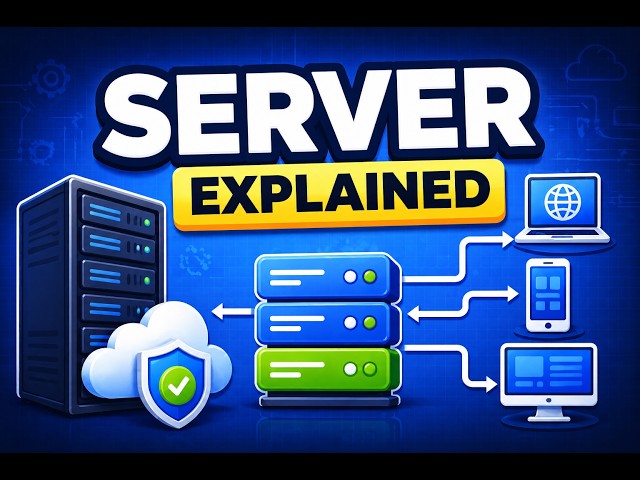 Server explained simply