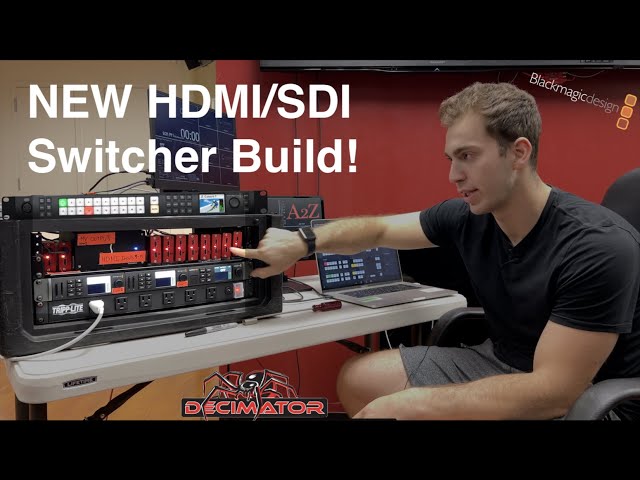 4U Live Streaming Conference Rack turn into 5U Beast!