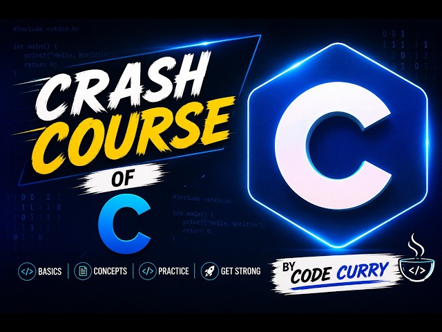 C Crash Course || Tutorial 8 || Project