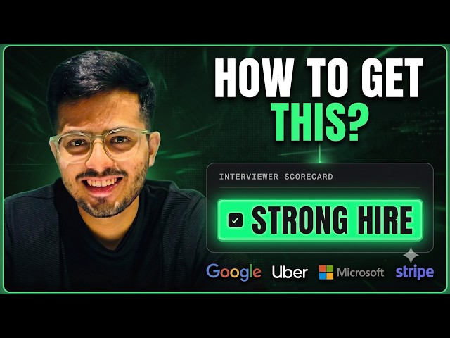 How to Get a STRONG HIRE in Coding Interviews