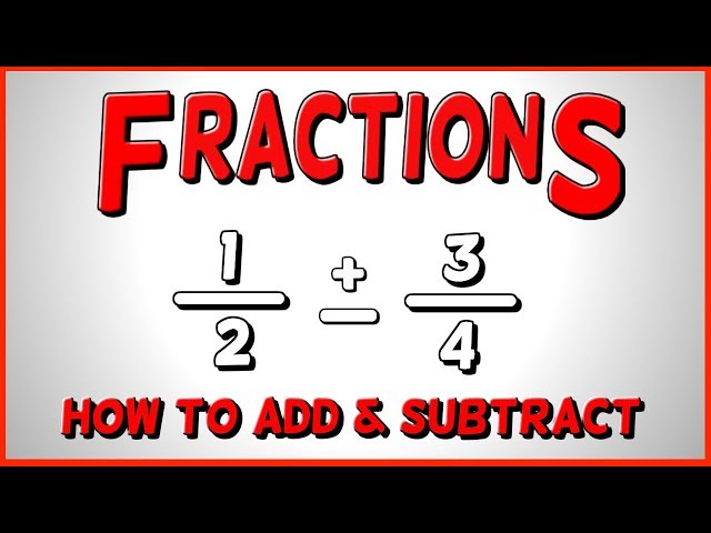 How to Add and Subtract Fractions FAST!!!