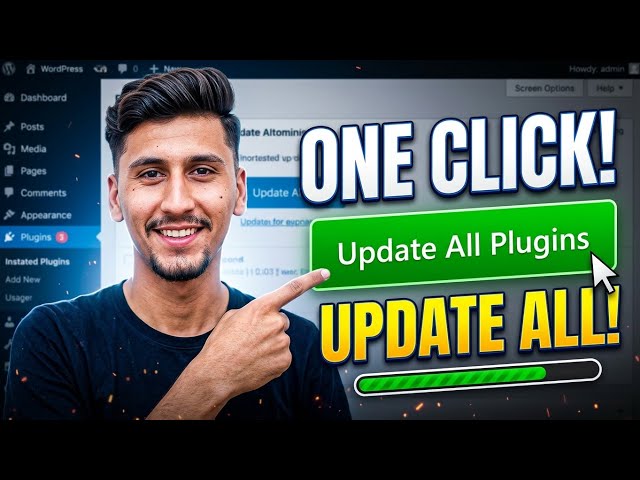 One Click WordPress All Plugin Update - Update Pugin In WordPress