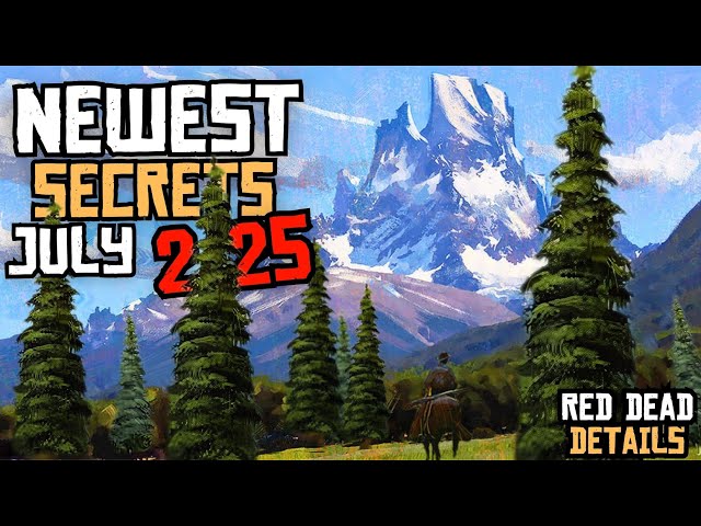 These Are RDR2’s TOP NEWEST Secrets Found This Month!!! | July 2025 | Red Dead Redemption 2