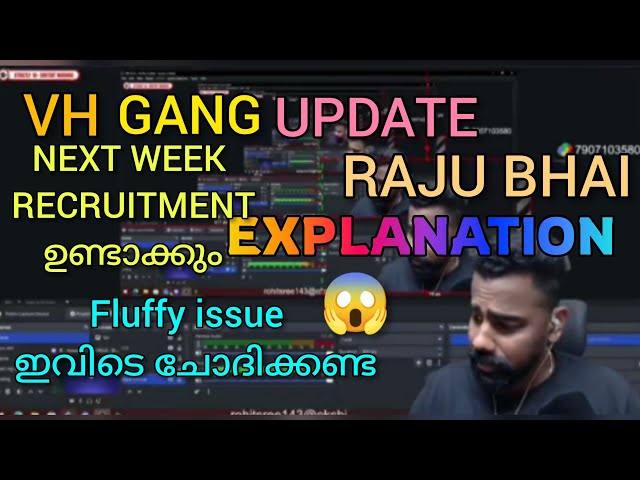 VH GANG NEW UPDATE RAJU BHAI EXPLANATION😱[Og Raju Bhai]