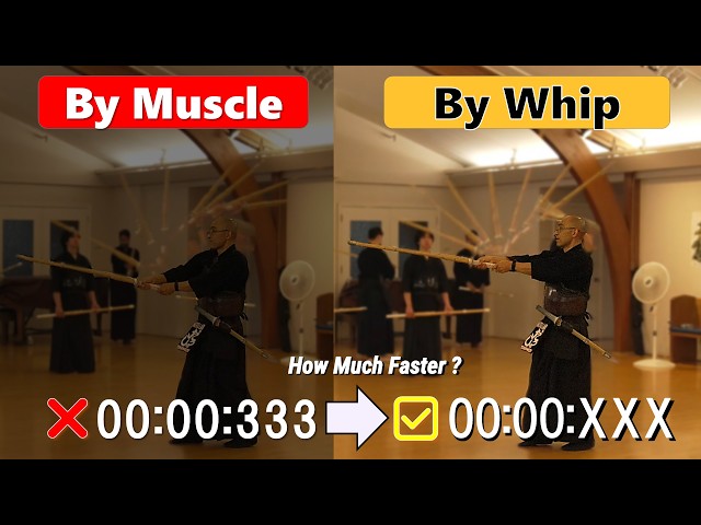 By Muscle vs. By Whip - How Much Faster ?