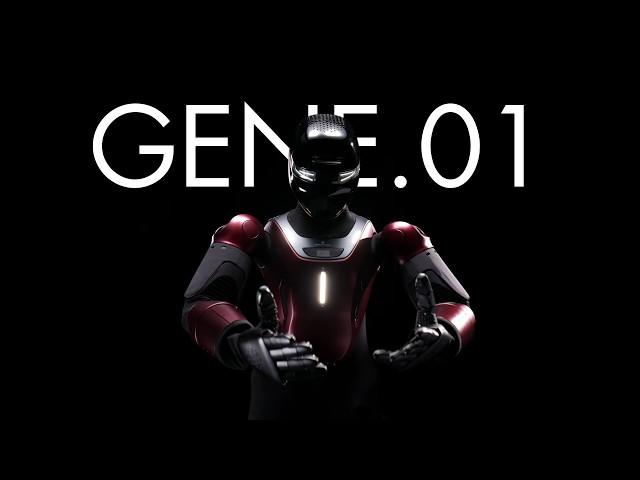 GENE.01: This Humanoid Robot Can Feel Pressure, Heat & Human Touch