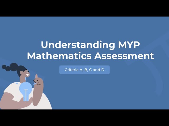 How is mathematics assessed in the MYP?