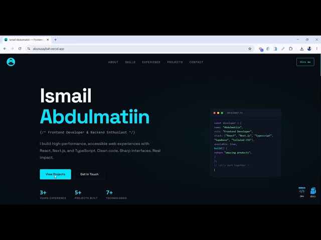 Lesson 1.1 — Welcome to the Modern Frontend Engineer Course