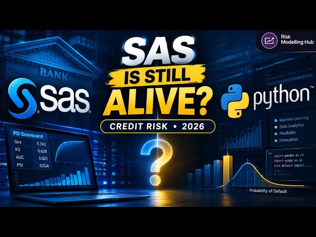 Why SAS Is STILL Used in Credit Risk? | SAS vs Python + Complete SAS Roadmap 2026 #creditrisk