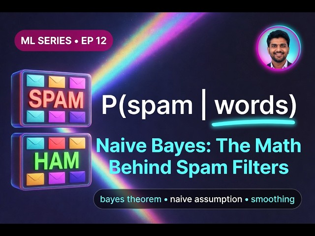 This Algorithm Is Built On a Wrong Assumption — But It Still Works | Naive Bayes EP 12