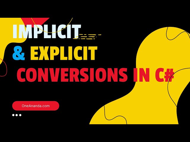 Handling Explicit & Implicit conversions in C#