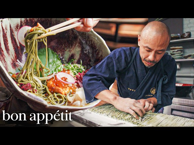 Un día elaborando algunos de los fideos soba más difíciles del mundo | En la línea de producción ...