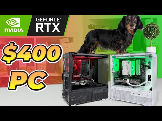 Las mejores PC para juegos económicas por menos de $400