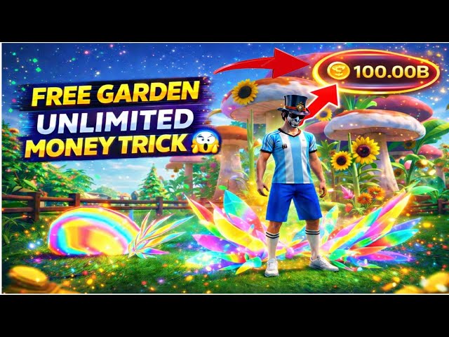 Free garden🎄unlimited Money 😱glitch ||free garden glitch ||free garden new glitch