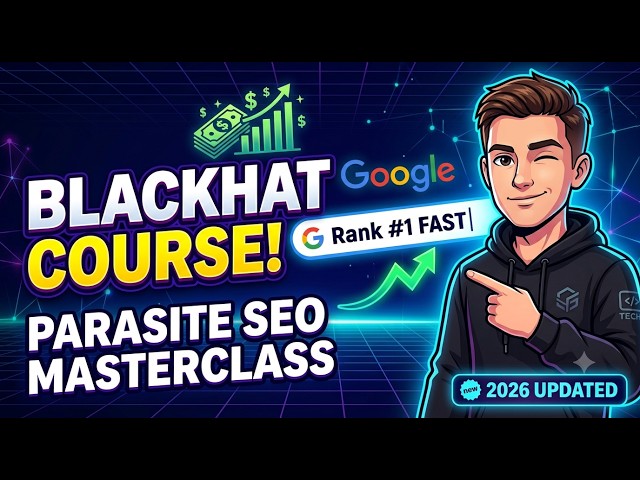 Complete Blackhat Parasite SEO Course 2026 | Step-by-Step Guide