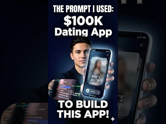 The Prompts I used for the Dating app—-Built a "Billionaire-Tier" Dating App in 10 Minutes with Ai