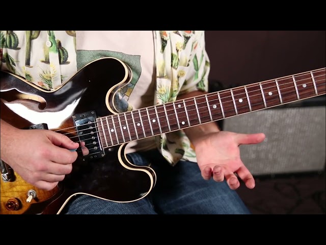 ZZ Top  A Minor Blues Guitar Licks: Easy Pentatonic Shapes