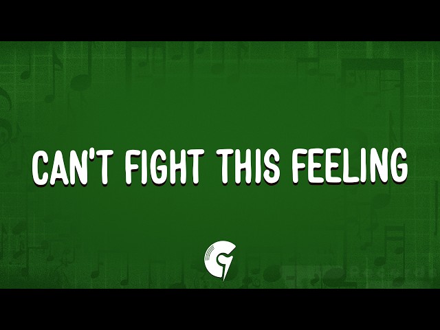 REO Speedwagon - Can't Fight This Feeling (Lyrics)