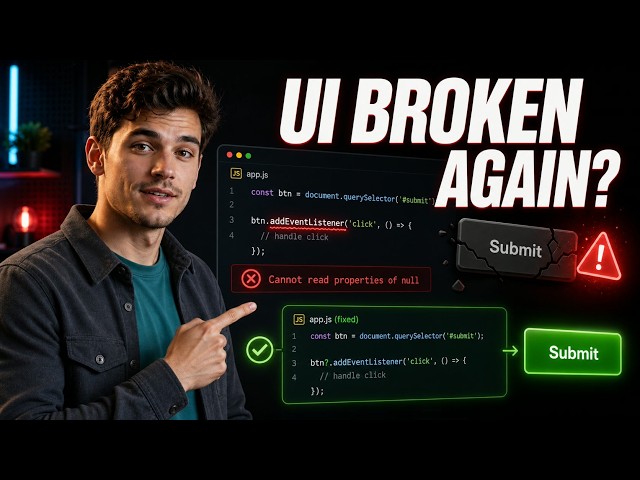 10 JavaScript DOM Mistakes That Break Your UI