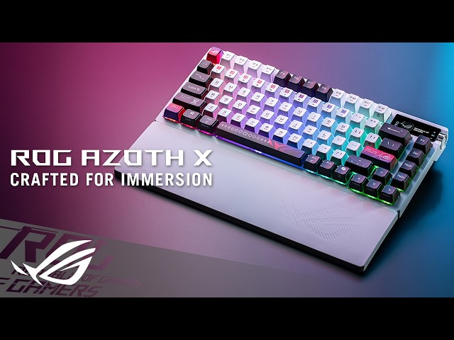 ROG Azoth X | Crafted For Immersion | ROG