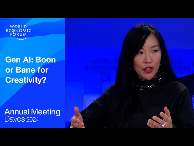 Gen AI: Boon or Bane for Creativity? | Davos 2024 | World Economic Forum