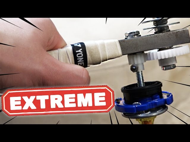 GEAR MULTIPLIER (30,000 RPM) Beyblade Custom Launcher: INSANE SPEED!