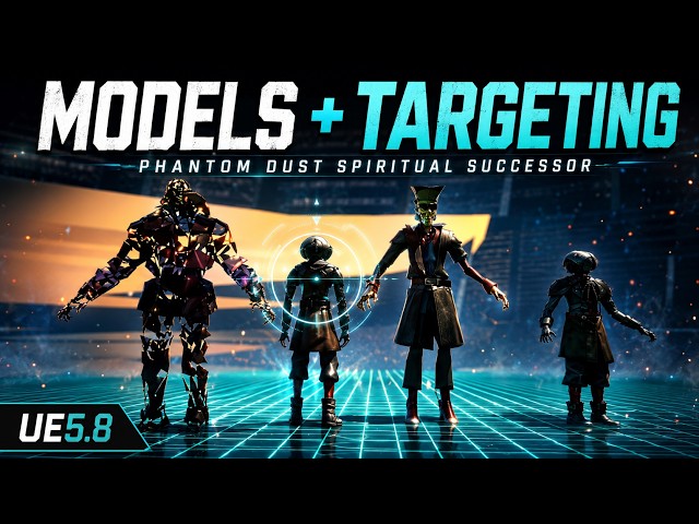 Phantom Dust Spiritual Successor | Character Models, Targeting & Floating Animation Test