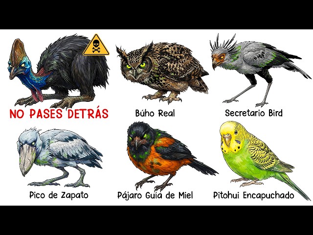 Especies De Aves De La Más Tierna A La Cazadora Más Despiadada Explicadas
