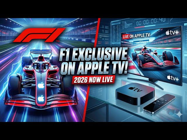 F1 Is Now LIVE On Apple TV!