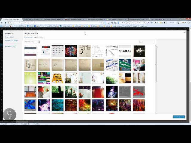 Basic tutorial on Wordpress