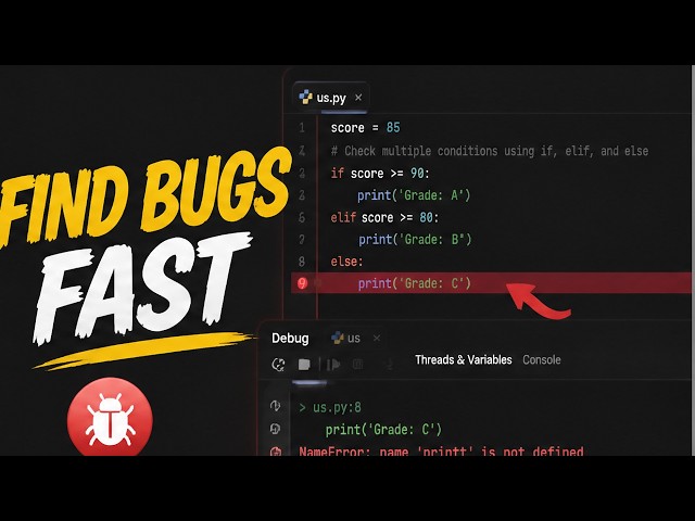 How To DEBUG Code In PyCharm (EASY) 2026