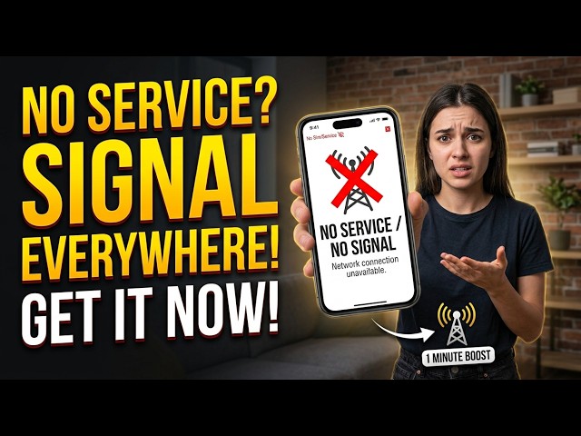 Say Goodbye to No Network: INSANE Signal Booster in 60 Seconds!